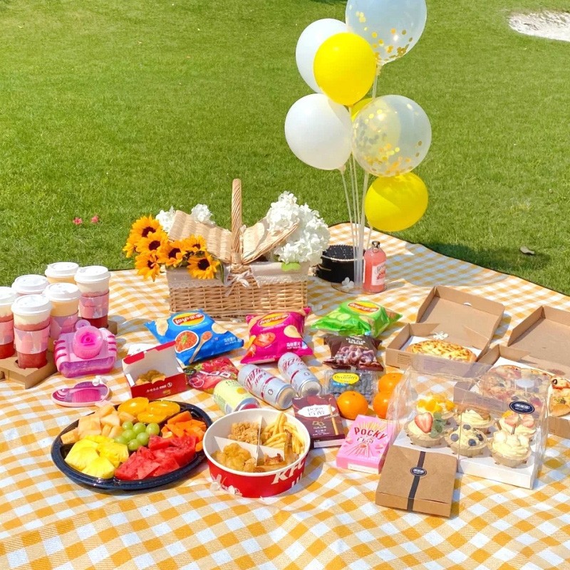 179x170cm Extra Large Picnic M - Outdoor Camping Rugs ulasan dan harga