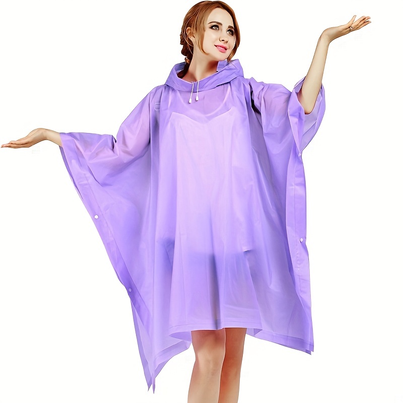 Rain Ponchos For Adults Pouch  - Camping Rain Poncho ulasan dan harga