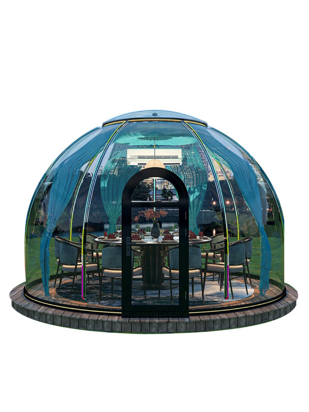 Transparent Dome Bubble House, - Outdoor Camping Exhibition ulasan dan harga