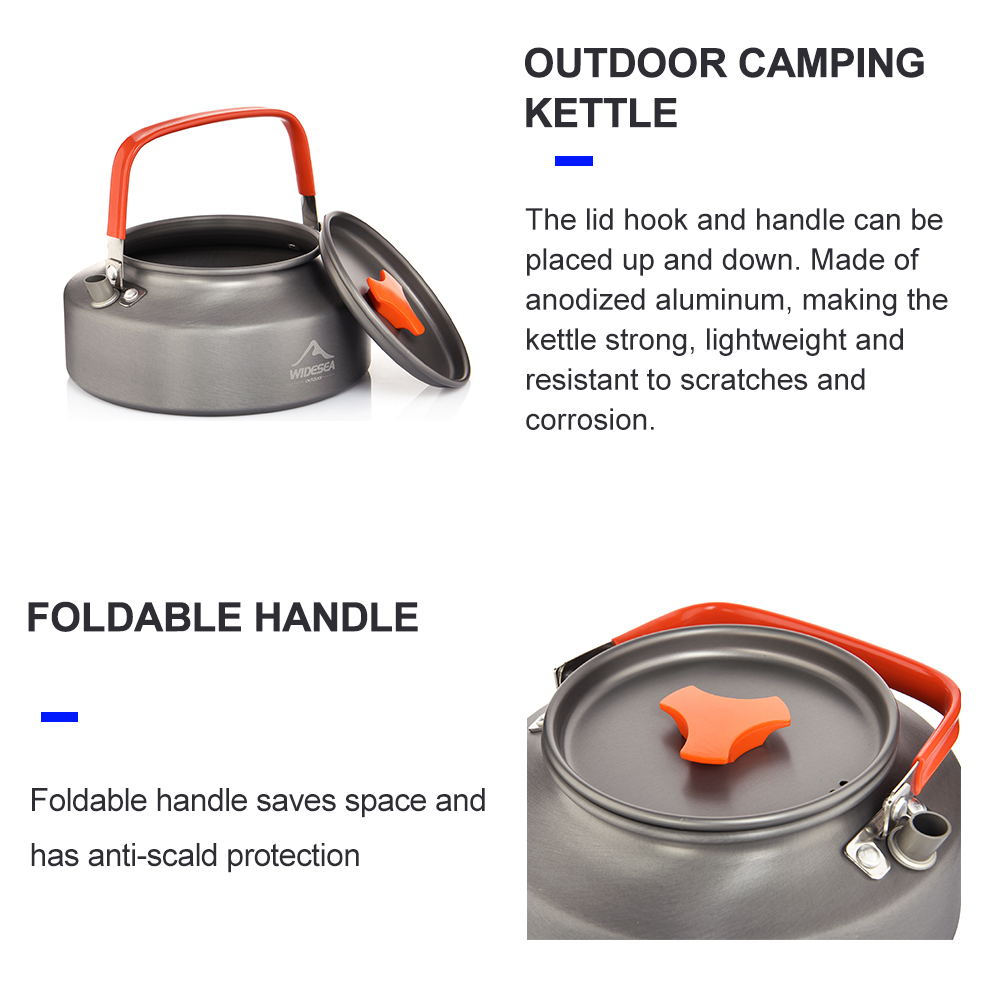 Widesea 1.1L 2L1.5L Camping Wa - Outdoor Camping Dining Set ulasan dan harga