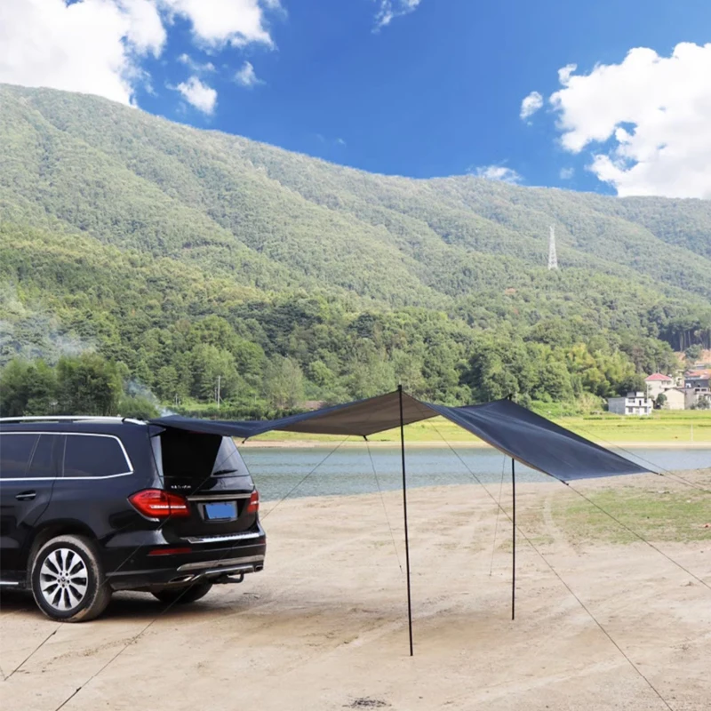 Car Anti-UV Side Awning Bat Sh - Outdoor Camping Van Tent ulasan dan harga