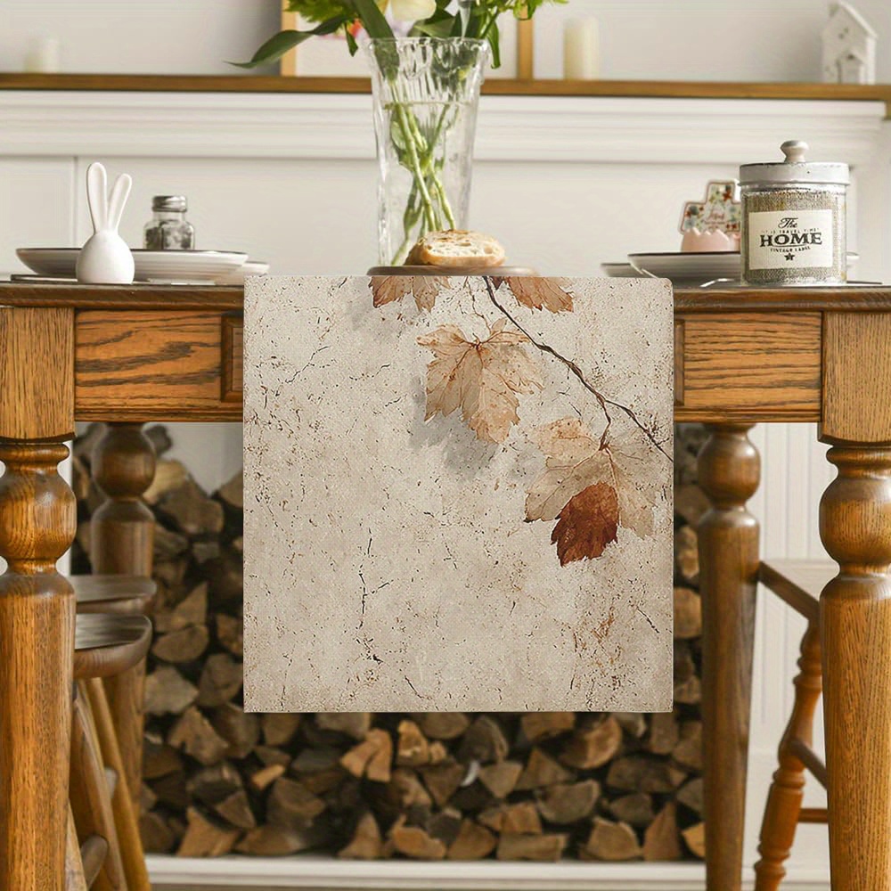 1 Autumn Fallen Leaf Theme Tab - Outdoor Camping Exhibition ulasan dan harga