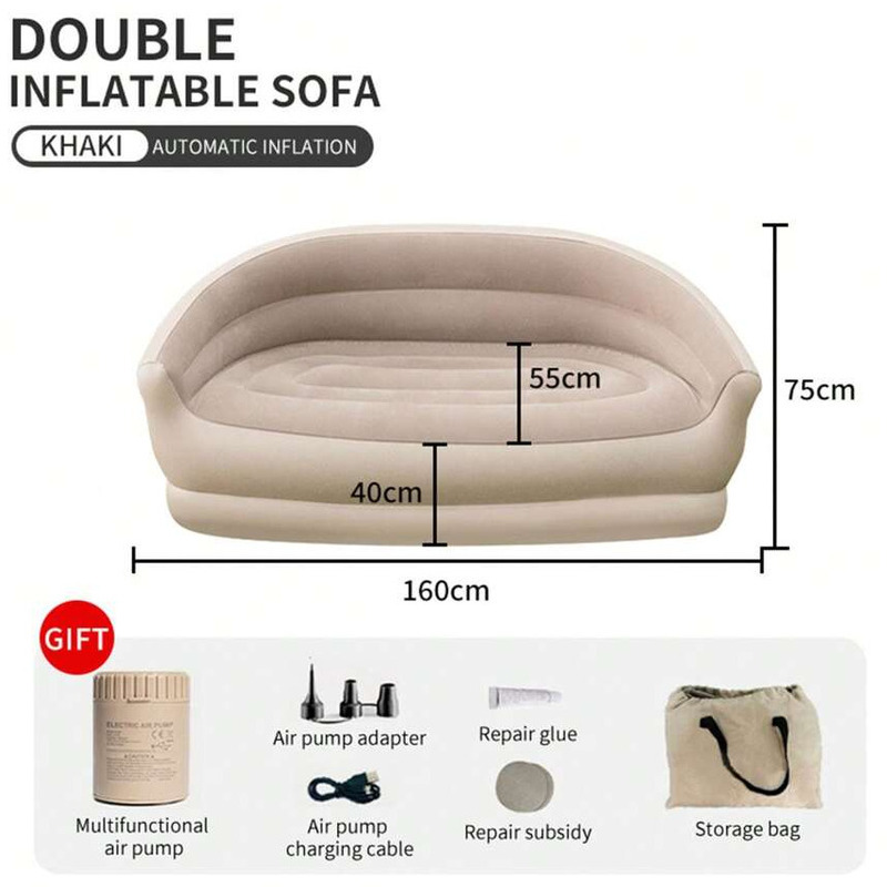 Automatic Inflatable Sofa Outd - Bed Outdoor Camping ulasan dan harga