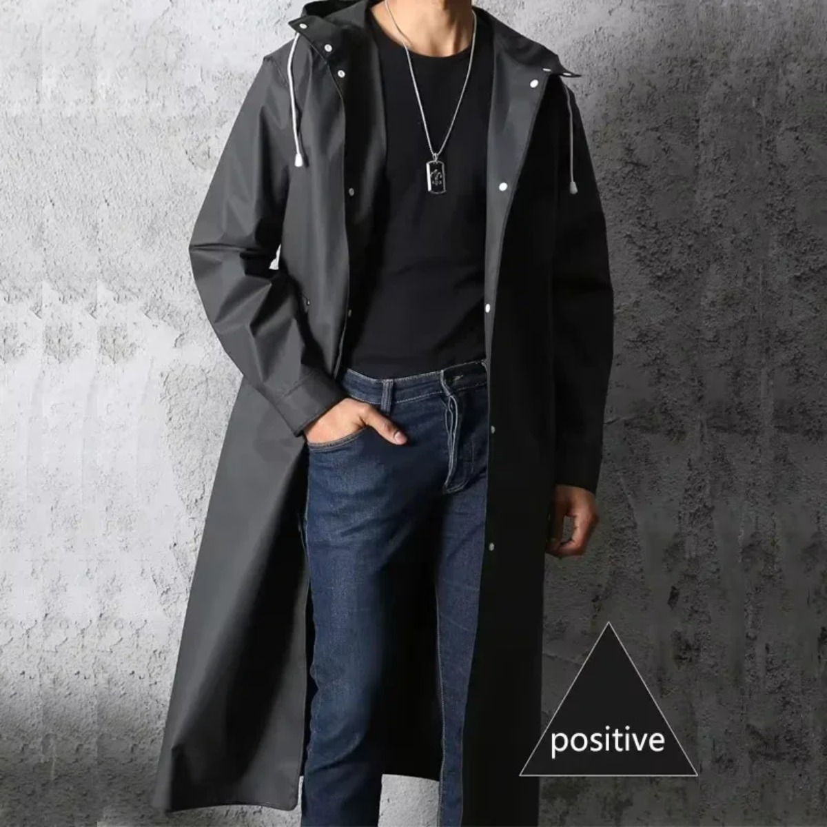 Fashionable Waterproof Hooded  - Camping Rain Poncho ulasan dan harga
