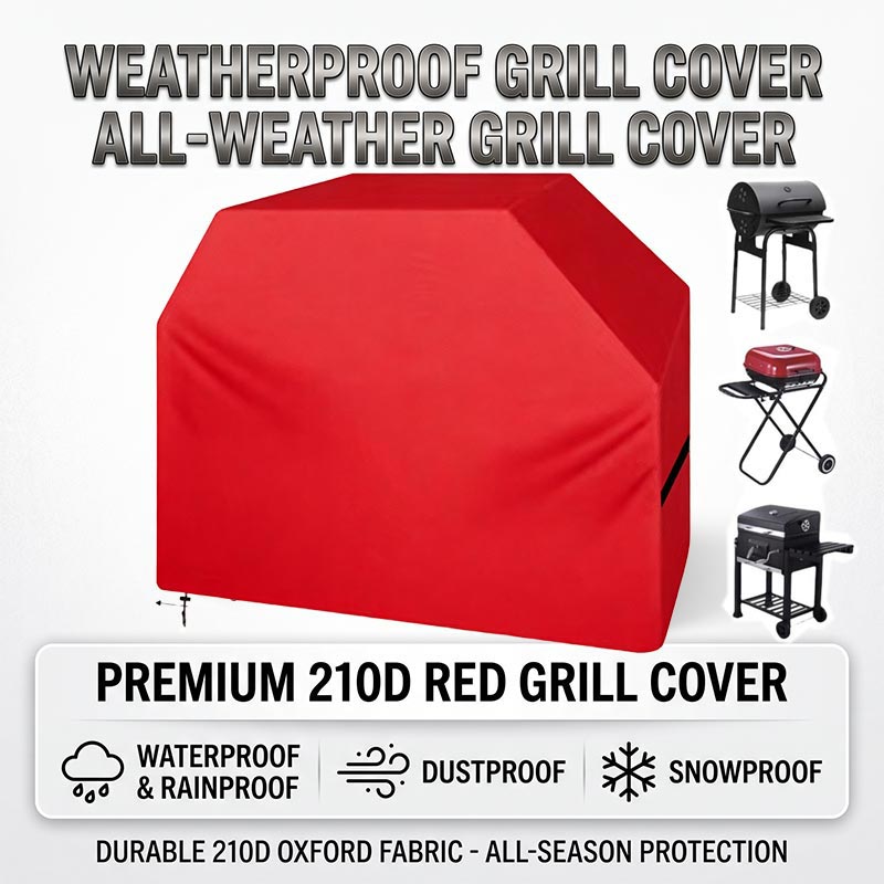210D BBQ Cover Dustproof Water - Outdoor Camping Trolley ulasan dan harga