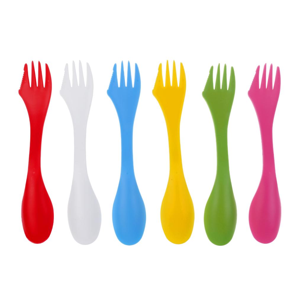 Multi-functional Camping Spork - Outdoor Camping Dining Set ulasan dan harga