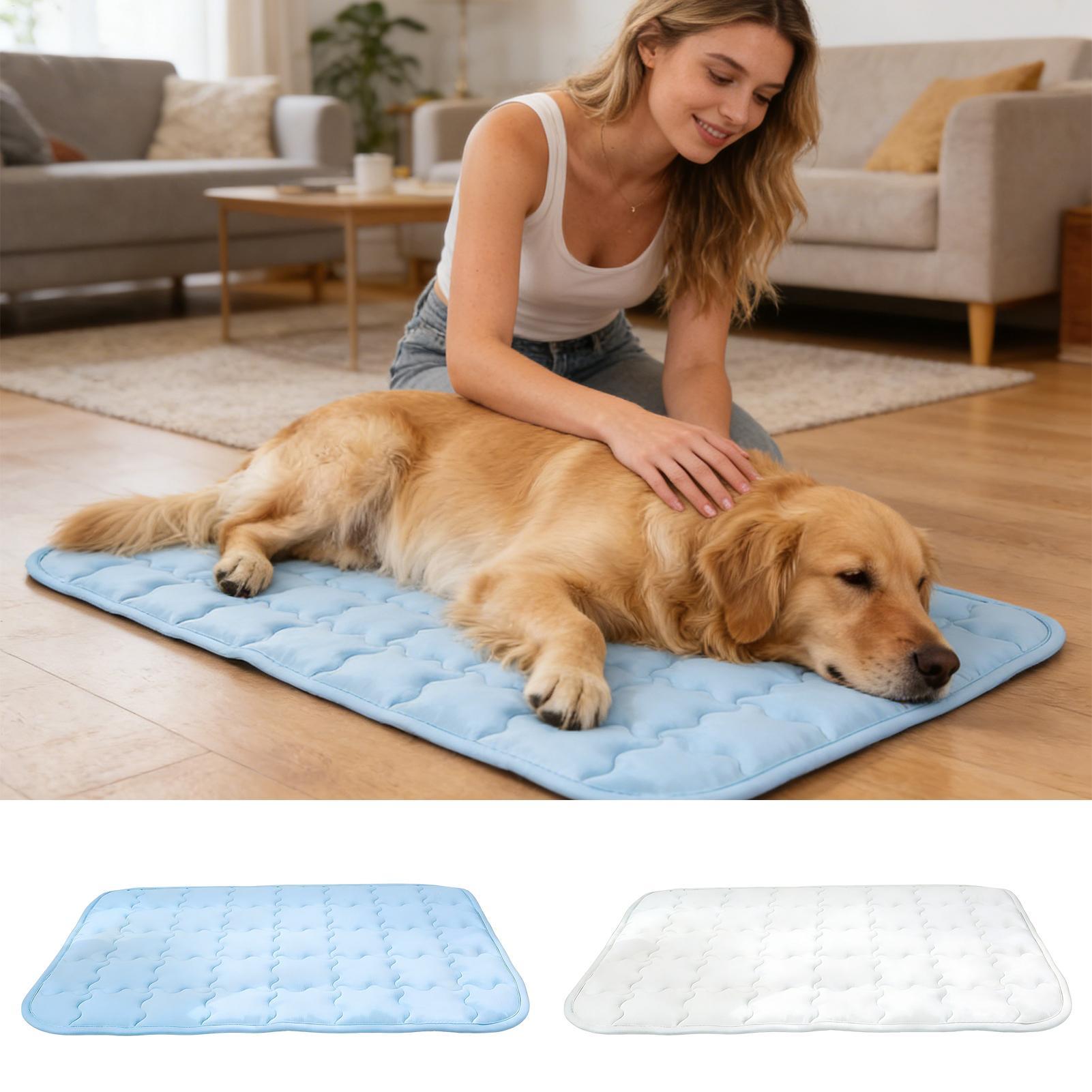 Dog Cooling Pad Washable Porta - Outdoor Camping Dog Bed ulasan dan harga
