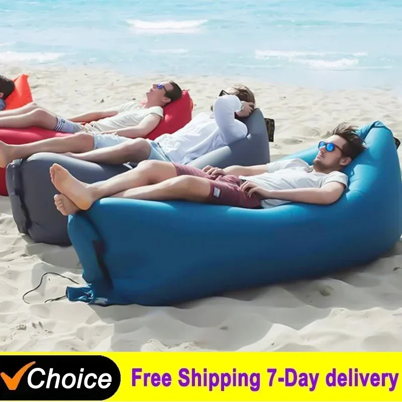 Outdoor Portable Inflatable So - Bed Outdoor Camping ulasan dan harga