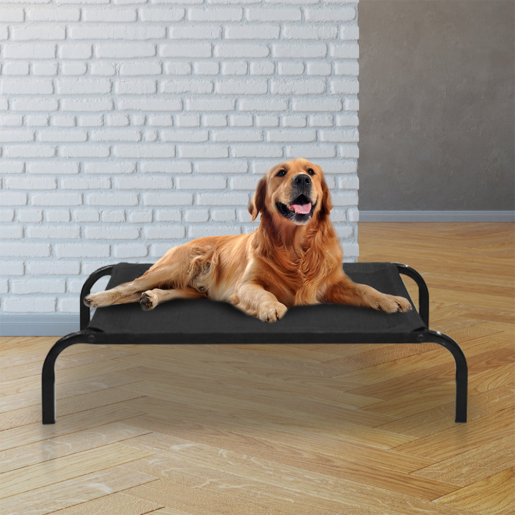 Dog Cot Breathable Mesh Pet Be - Outdoor Camping Dog Bed ulasan dan harga