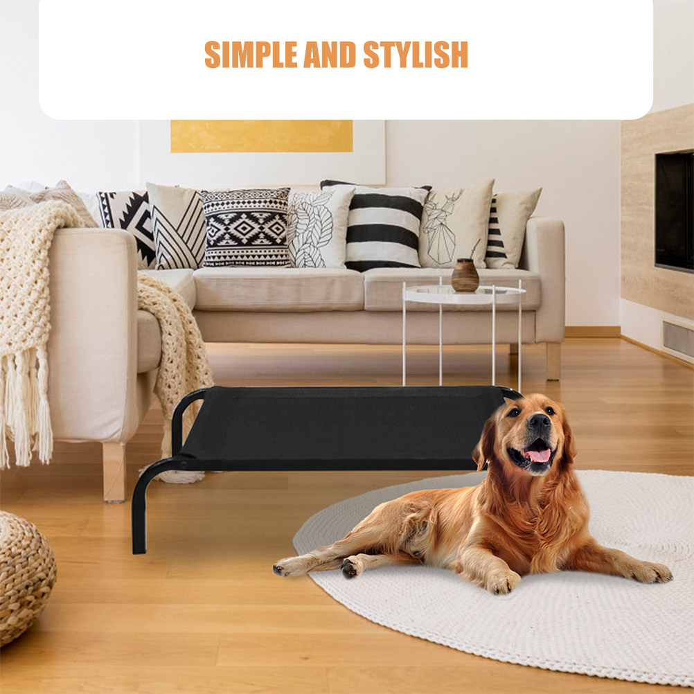 Dog Cot Breathable Mesh Pet Be - Outdoor Camping Dog Bed ulasan dan harga