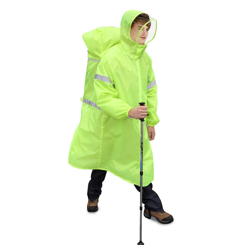 Unisex Reflective Outdoor Clim - Camping Rain Poncho ulasan dan harga