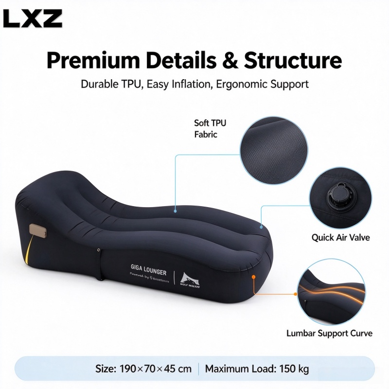 TPU Automatic Inflatable Chair - Bed Outdoor Camping ulasan dan harga