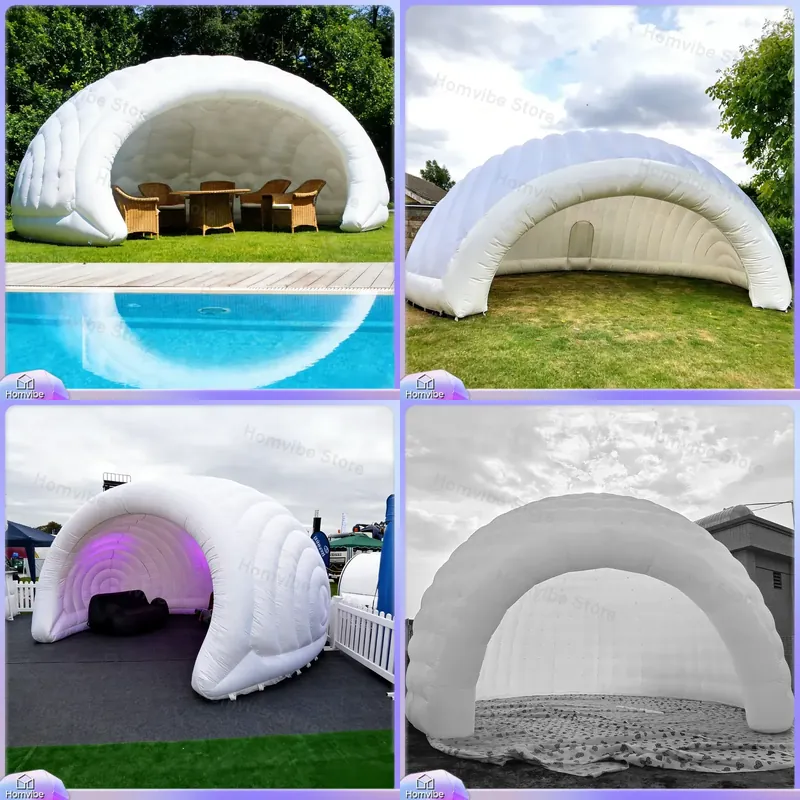 Lightweight Inflatable Dome Te - Outdoor Camping Exhibition ulasan dan harga